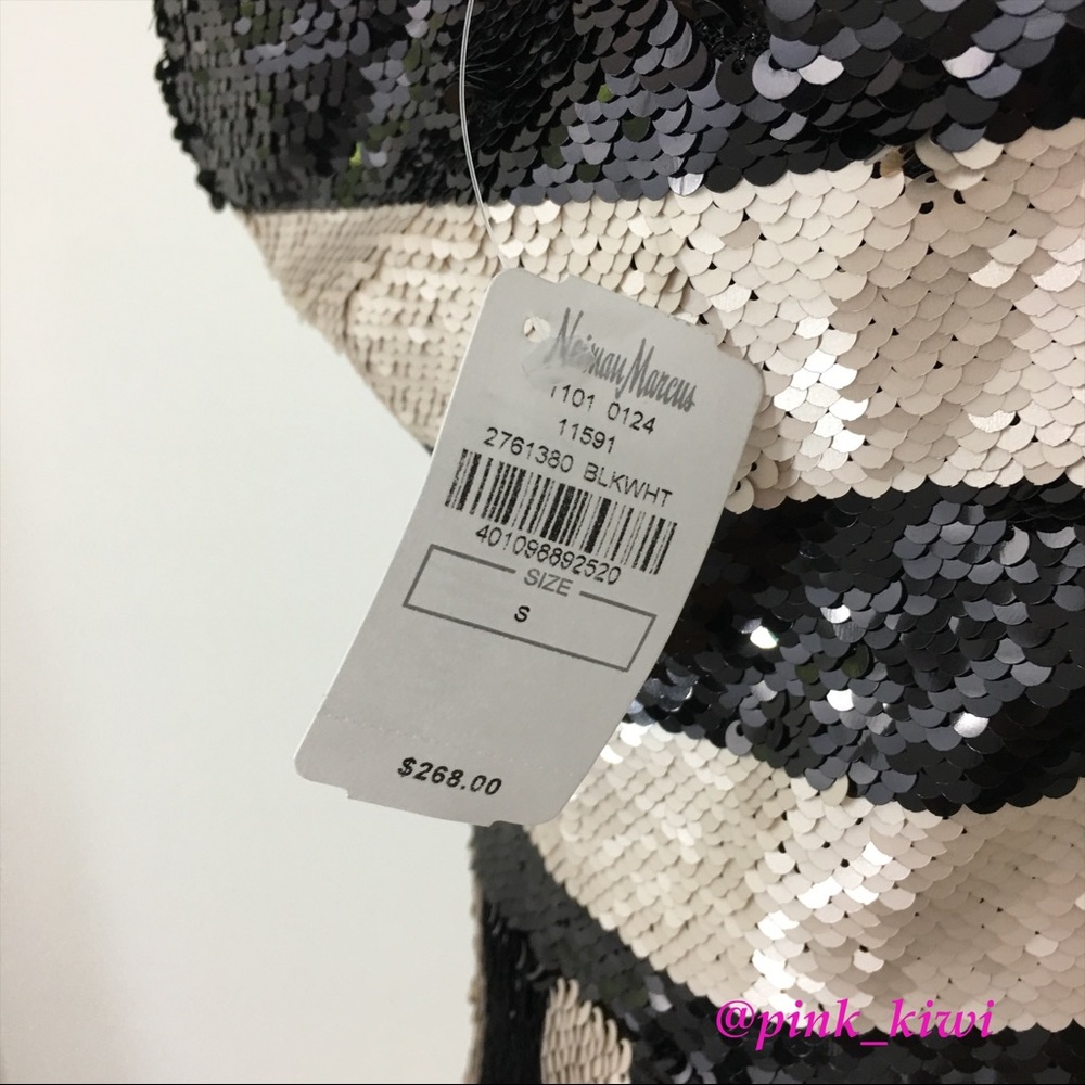🆑 Dress the Population Margo Sequin Midi Dress - Picture 12 of 15